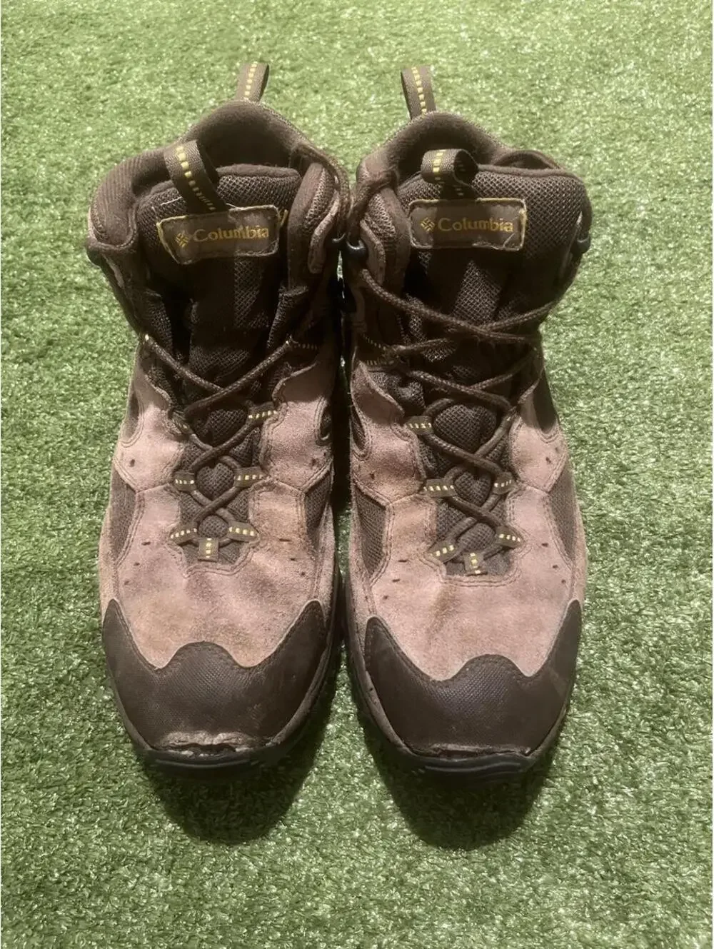 Columbia Brown Hiking Boots (B13444-231) Size US 10.5 Outdoor Trail Shoes